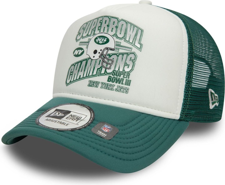 Produktbild New Era A-Frame Mesh Trucker Cap Superbowl New York Jets
