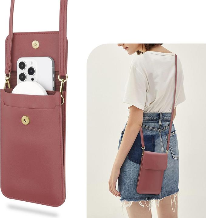 Actual product image Cadorabo Shoulder Bag Phone Case for Sony Xperia XA1 for Women (Sony Xperia XA1)