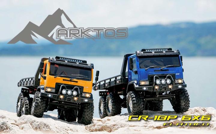 Image du produit Absima Hobby Plus RC CR-18P "Tow Truck ARKTOS 6x6" 1/18 jaune RTR (RTR Prêt à fonctionner)