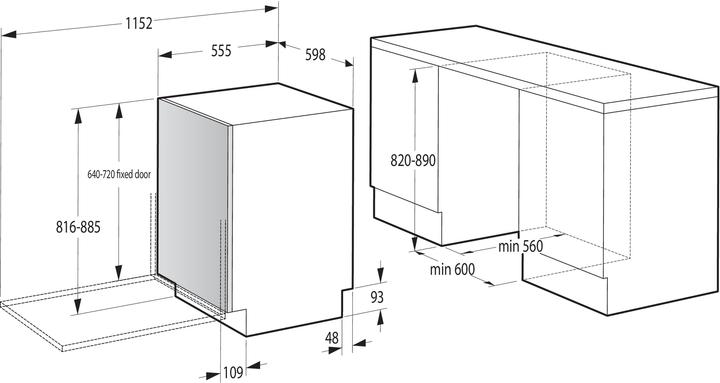 Produktbild Gorenje GV643D90 EB