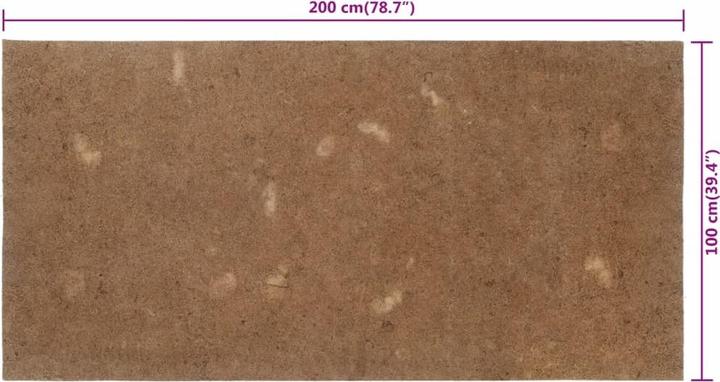 Produktbild vidaXL Matratzenauflage (100 x 200 cm)