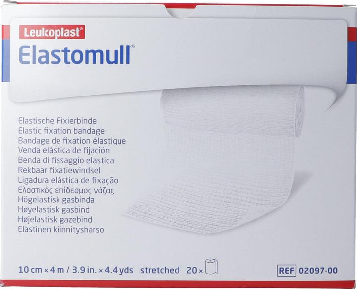 Actual product image BSN elastische Fixierbinde 4mx10cm in Polypropylen