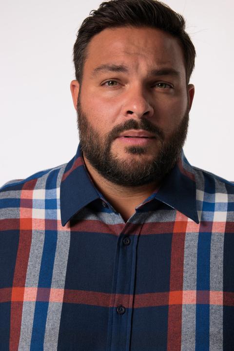 Produktbild Men+ Karo-Flanellhemd, Langarm, Kentkragen, Modern Fit (3XL)
