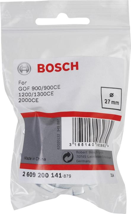 Produktbild Bosch Professional Zubehör Kopierhülse für Bosch-Oberfräsen, mit Schnellverschluss, 27 mm