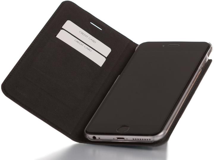 Actual product image Wave BookCase suojakotelo, iPhone 7 Plus / 8 Plus, musta (Apple iPhone 8 Plus)