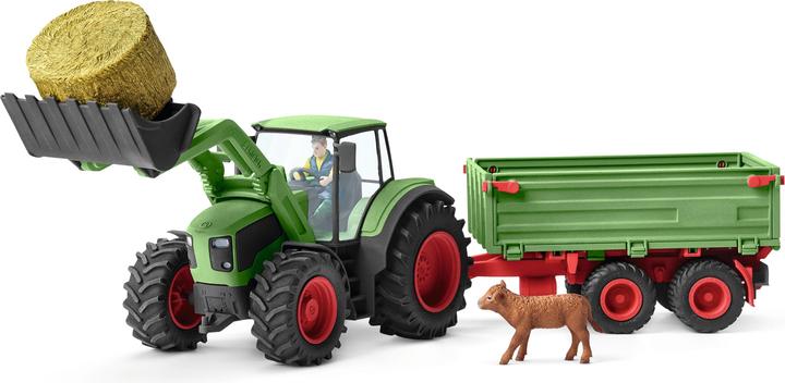 Schleich Traktor mit Anhänger