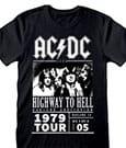 Produktbild Heroes Inc AC/DC T-Shirt Highway To Hell 1979 Tour Black Grösse M (M)