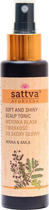 Actual product image Sattva Ayurveda Hair Tonic Hen Amla (100 ml)