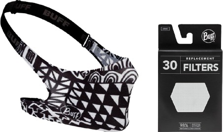 Image du produit Buff Masque filtrant Bawe Black