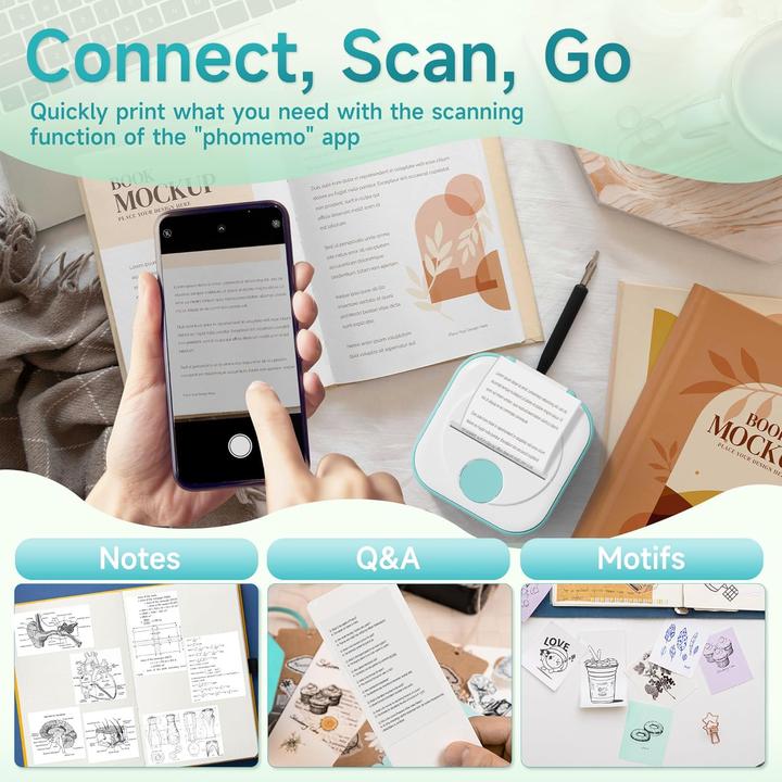 Immagine prodotto Phomemo Q02 GRN (203 dpi)