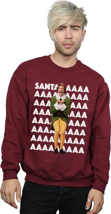 Produktbild Elf Buddy Santa Scream Sweatshirt (L)