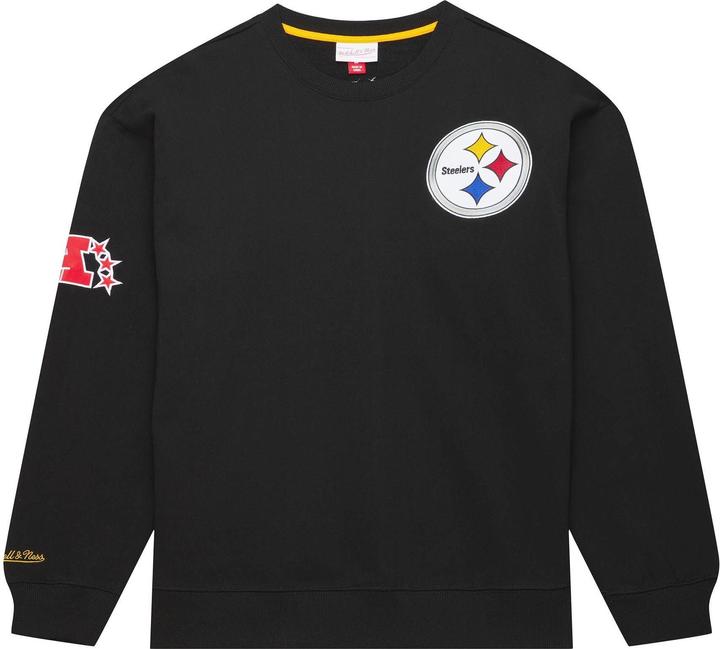 Produktbild Mitchell & Ness Fleece Pullover Pittsburgh Steelers - M (M)