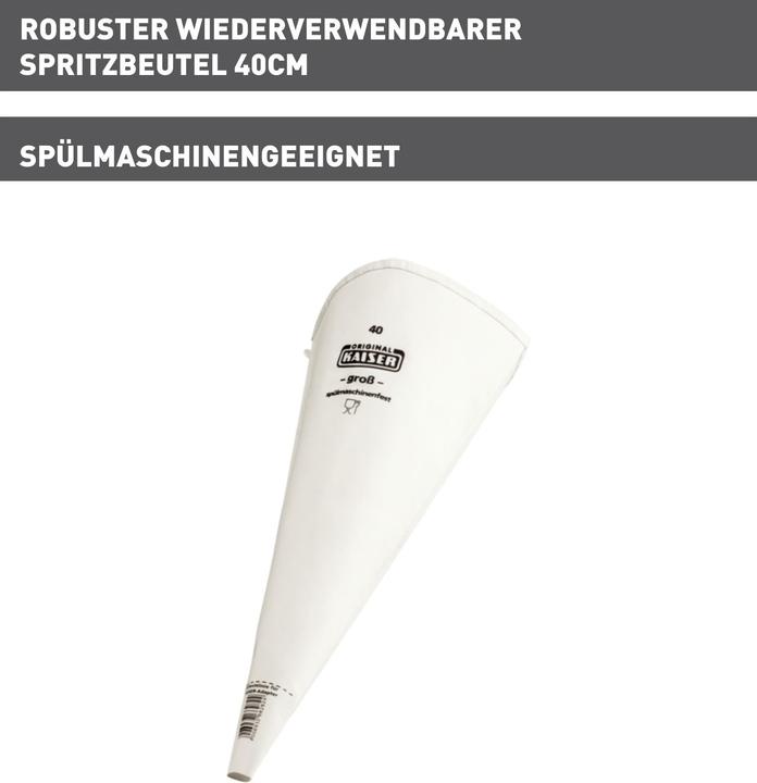 Produktbild Kaiser Spritzbeutel L 40cm (Spritzbeutel, 456 ml)