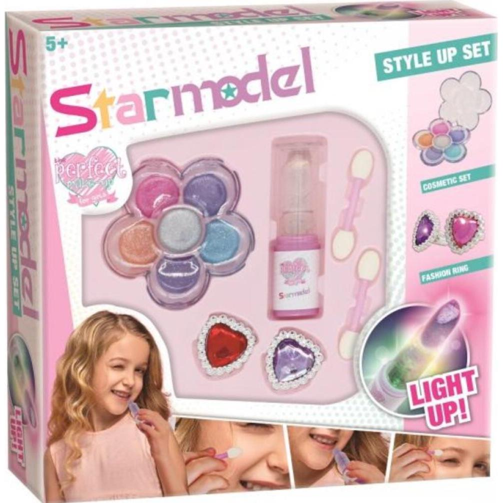 Disney Frozen MAC TOYS Make-up-Set mit leuchtendem Lippenstift