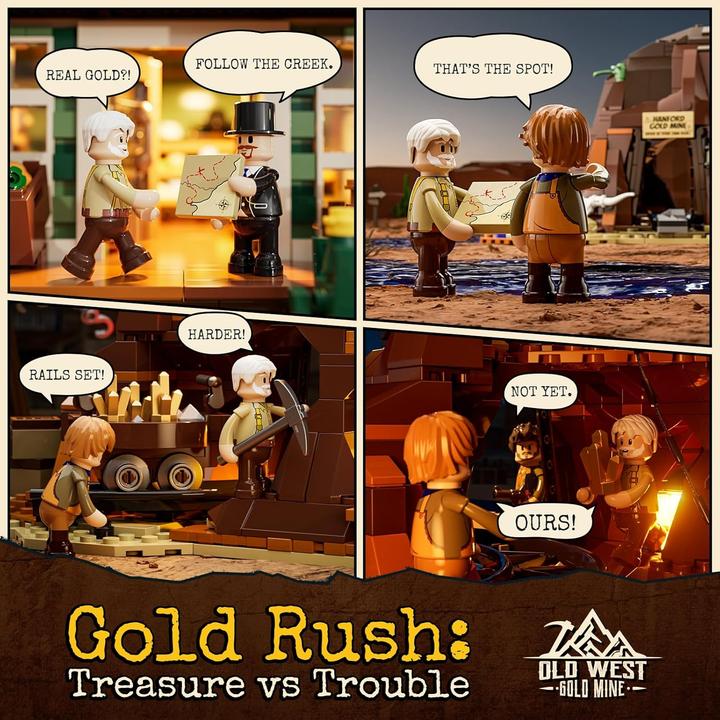 Produktbild Lumibricks Western Goldmine