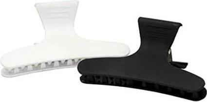 Bifull Grosse weiss/schwarze Pinzette - 12er-Pack