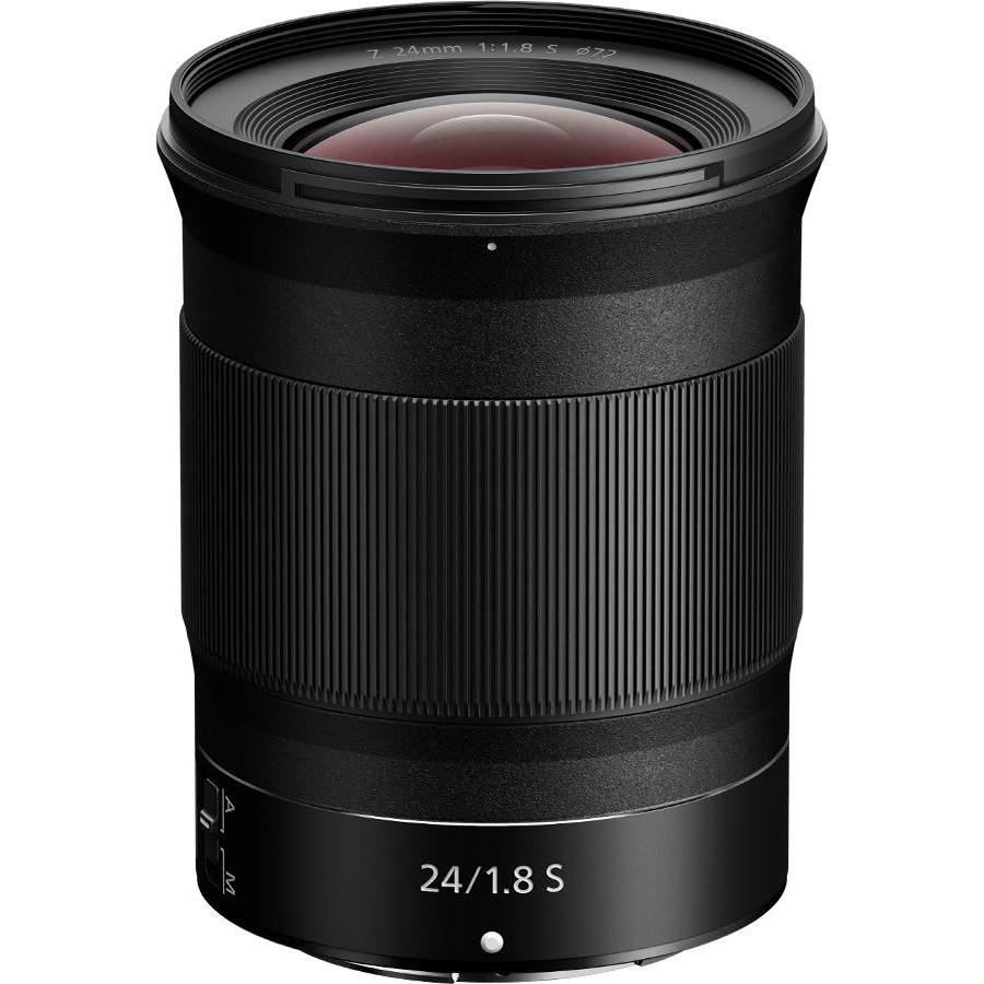 Nikon Nikkor Z 24 mm f/1.8 S (Nikon Z, Vollformat), Objektiv, Schwarz