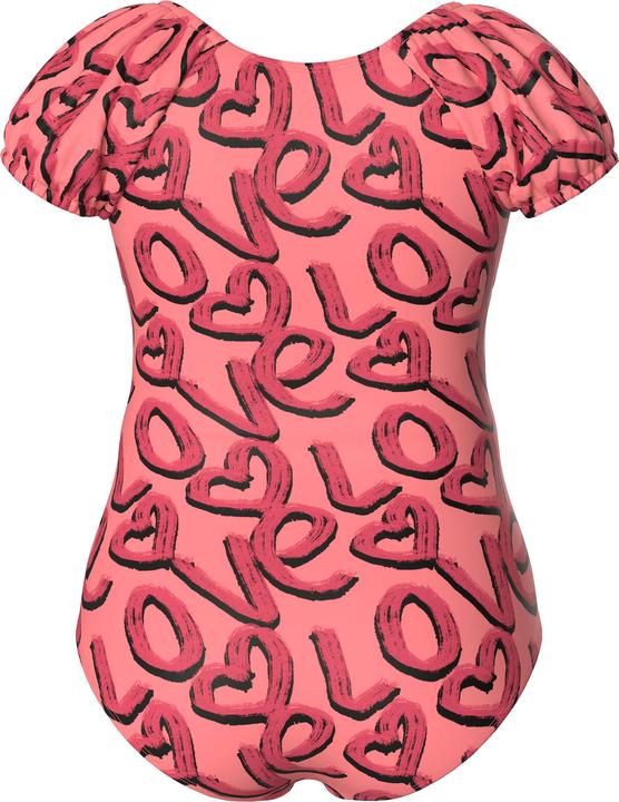 Produktbild Ulla Popken Badeanzug, Love-Muster, Softcups, Puffärmel, recycelt (52)
