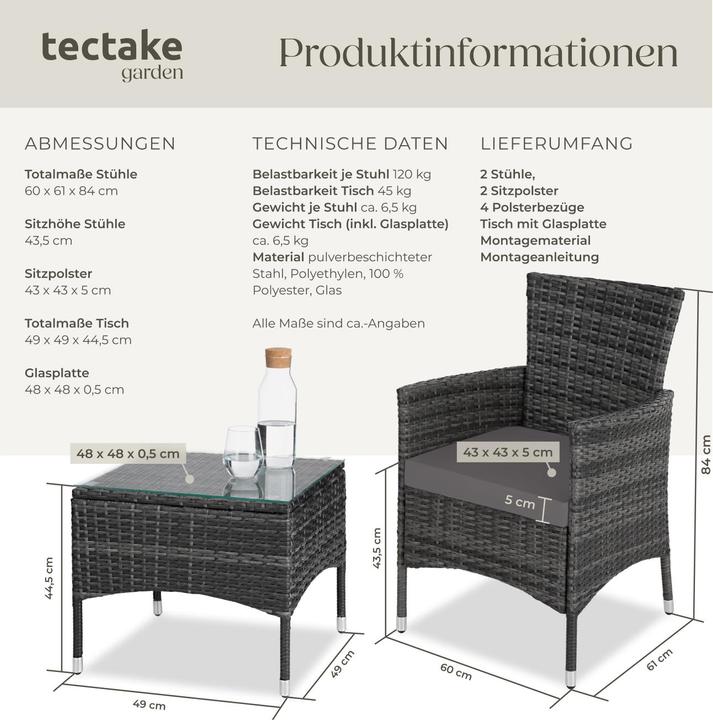 Actual product image tectake Lucerne