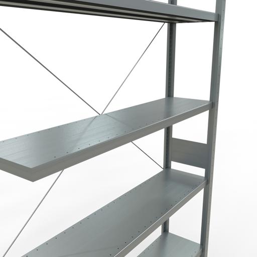 Actual product image Schulte Lagertechnik MULTIplus250 boltless bay system with cross brace