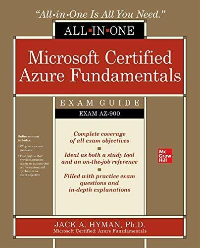 Image du produit Microsoft Certified Azure Fundamentals All-In-One Exam Guide (Exam Az-900) (Anglais, Jack Hyman, 2021)