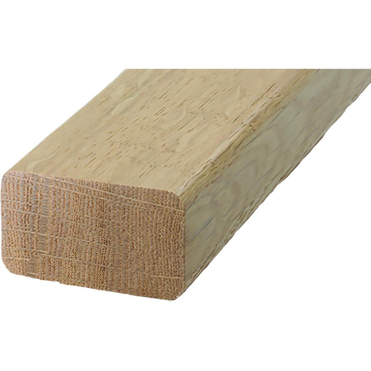OK-Line, Profil + Stange, Holz-Rechteckhandläufe