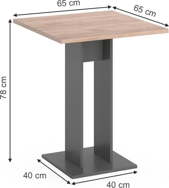 Actual product image Vicco Repose (65 x 65 x 78 cm)