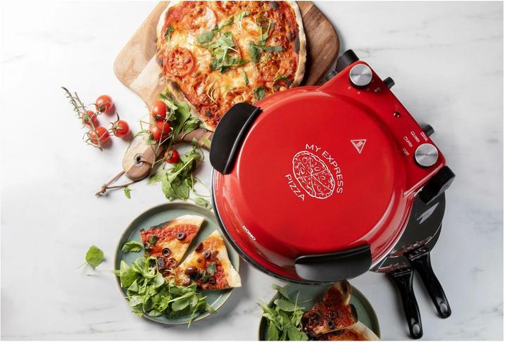 Produktbild Domo ELEKTRISCHER PIZZAOFEN Pizzabäcker (Pizzaofen Elektro)
