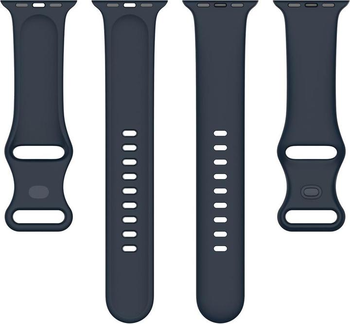 Produktbild König Design Sport Ersatz Armband für Apple Watch Series 1/2/3/4/5/6/SE 40 38 mm Small Blau