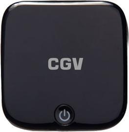Produktbild CGV My BT RT, Bluetooth, 3.0+HS, A2DP, AVRCP, Black, Lithium, 350 mAh (Sender & Empfänger)