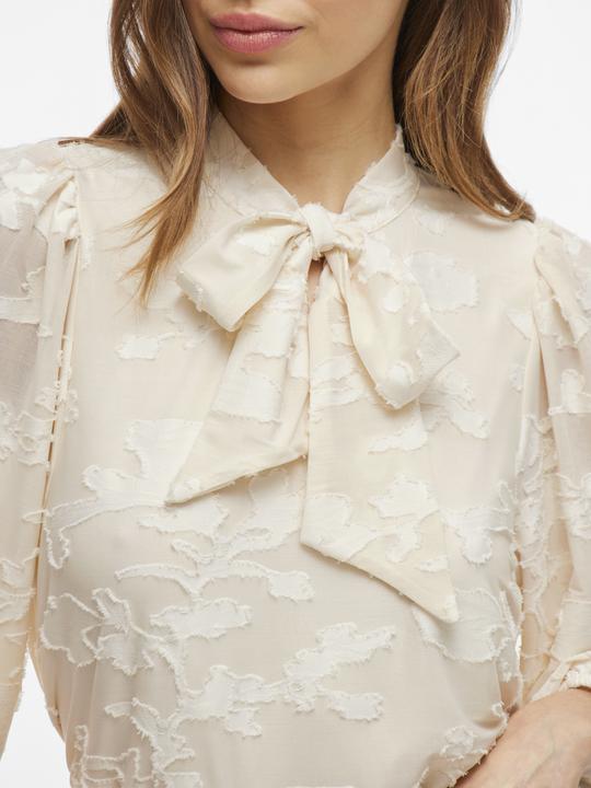 Produktbild Vila Tie Neck Oberteil mit 3/4-Ärmeln (M)