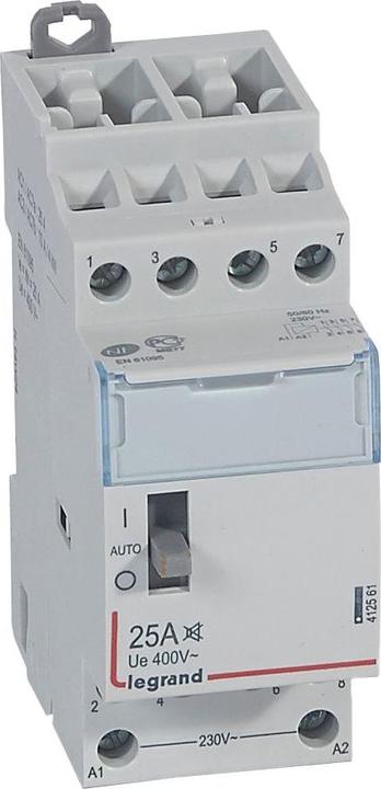 Image du produit Legrand Cx3 Contacteur Bf230V 25A 4S 412561 M.Hd 412561