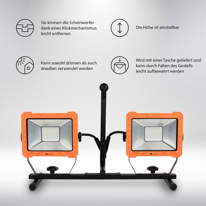 Image du produit Smartwares Projecteur de chantier à LED (2400 lm)