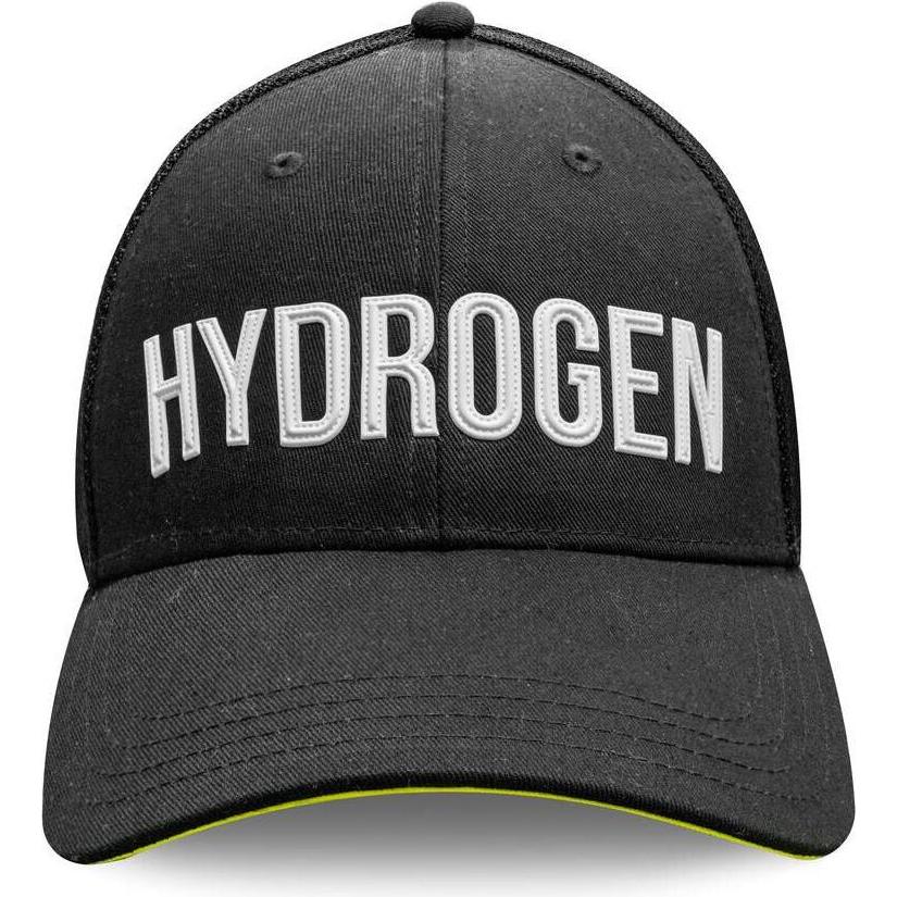 Hydrogen, Cap, zweifarbige Baseballkappe, Schwarz, (One Size)