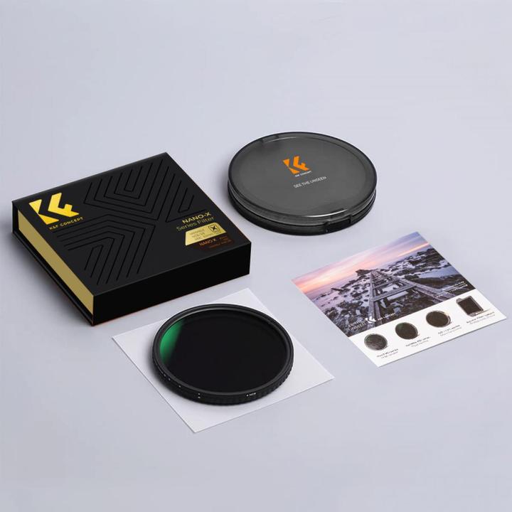 Actual product image K&F Concept Filter Nano-X 37 mm XV40 (37 mm, Neutral density filter)