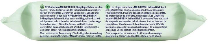 Produktbild NIVEA Intimo Mild Fresh Tücher (Intimtücher, 87 g)