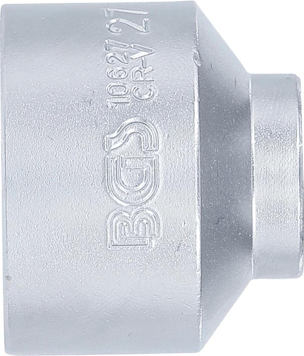 Produktbild BGS Steckschlüssel-Einsatz Sechskant | Antrieb Innenvierkant 10 mm (3/8") | SW 27 mm (27 mm)