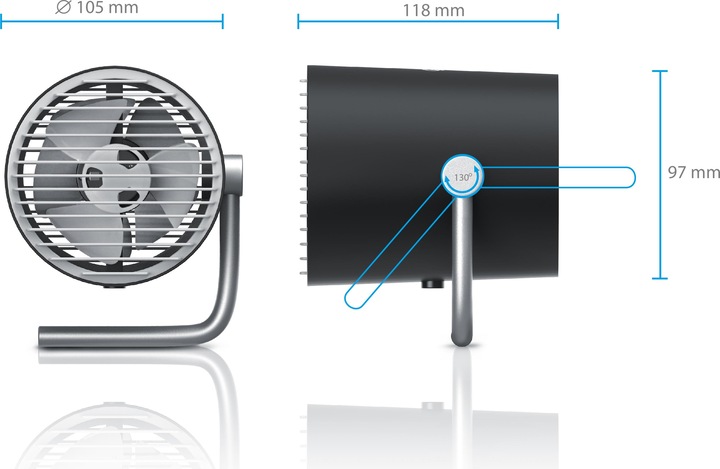 Image du produit CSL Mini ventilateur USB (45 dB)
