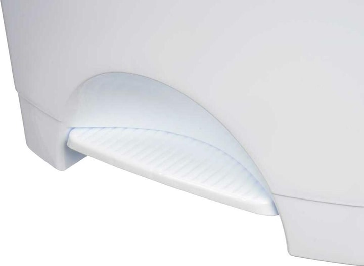Produktbild Natec Papierkorb mit Pedal Weiss Kunststoff 30 L (4 Stück) (30 l)