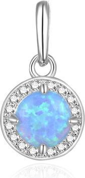 Immagine prodotto Beneto Ciondolo in argento con opale sintetico e zirconi AGH145 / (L)
