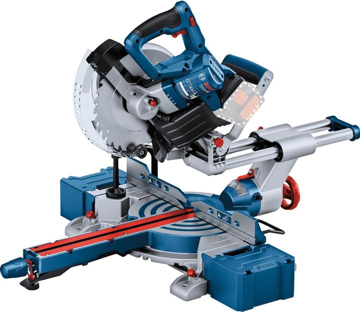Bosch Professional Scie pendulaire à onglet à accu BOSCH Click+Go GCM 18V-216 D BITURBO