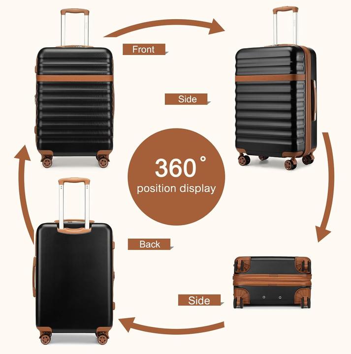 Actual product image Kono Hartschalen-Reisekoffer