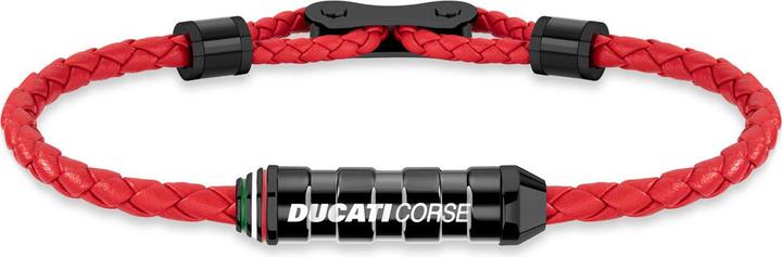 Produktbild Ducati Magnete Pelle Armband (20 cm, Edelstahl, Leder)