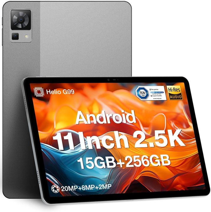 Produktbild Doogee T30 Pro (Tablette 4G - 11", 256 Go, 8 Go RAM) Gris (4G, 11", 256 GB, Grau)