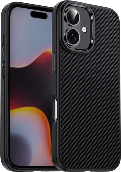 Actual product image iPaky Carbon Fiber Optik Case (Apple iPhone 16 Plus)