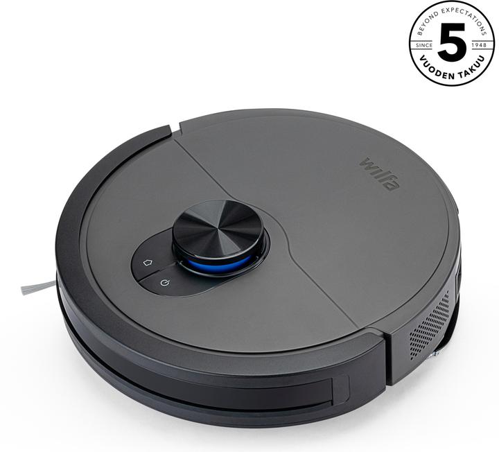 Actual product image Wilfa Innobot RVC-B4LIN Robot Vacuum Cleaner, black (4000 Pa, Wiping cloth)