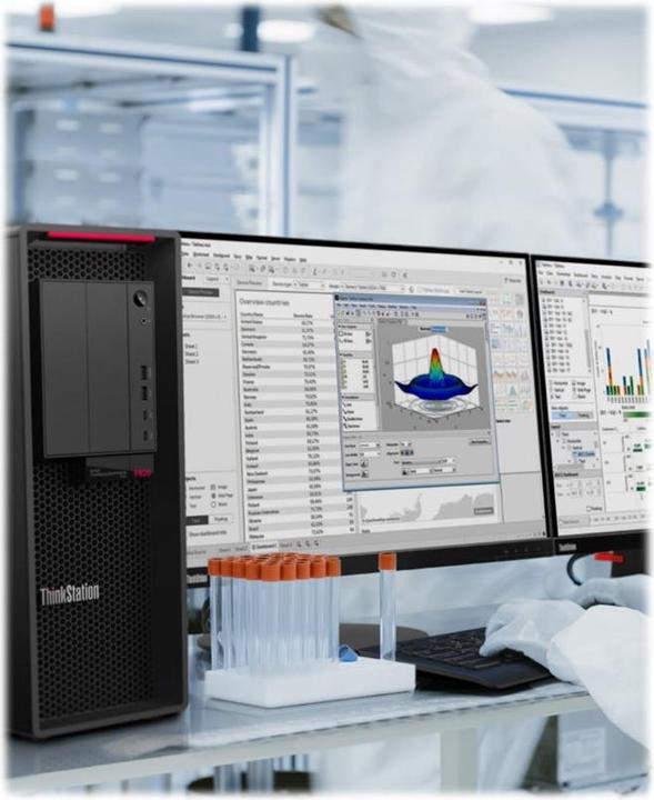 Image du produit Lenovo ThinkStation P620 (AMD Ryzen Threadripper PRO 5965WX, 64 Go, 1000 Go)