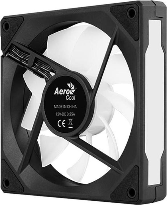 Produktbild AeroCool Phantom M-3 Fan 120mm Black aRGB Lighting (120 mm)