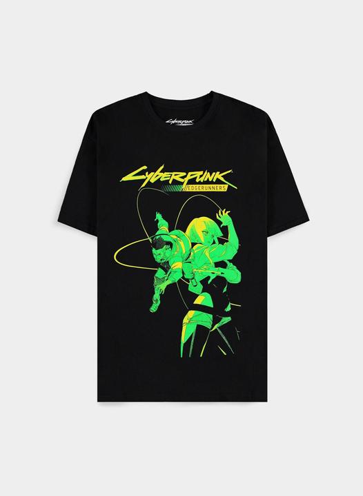 Image du produit Difuzed Cyberpunk : Edgerunners - David And Lucy Graphic Short Sleeved T-shirt - L (L)