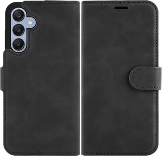 Produktbild Just in Case Pu-Leder Book HÃ¼lle Schwarz Samsung Galaxy A25 (Samsung Galaxy A25)